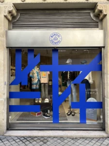 Décoration, Artiste, Art, Sticker Vitrine