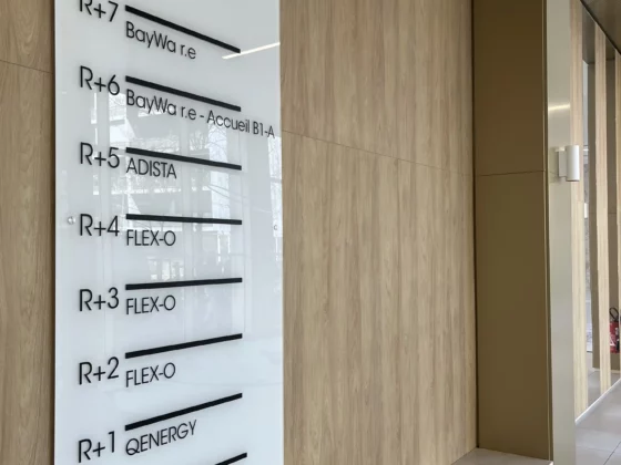 Polycarbonate, Lettrage Adhésif, entretoise de déport