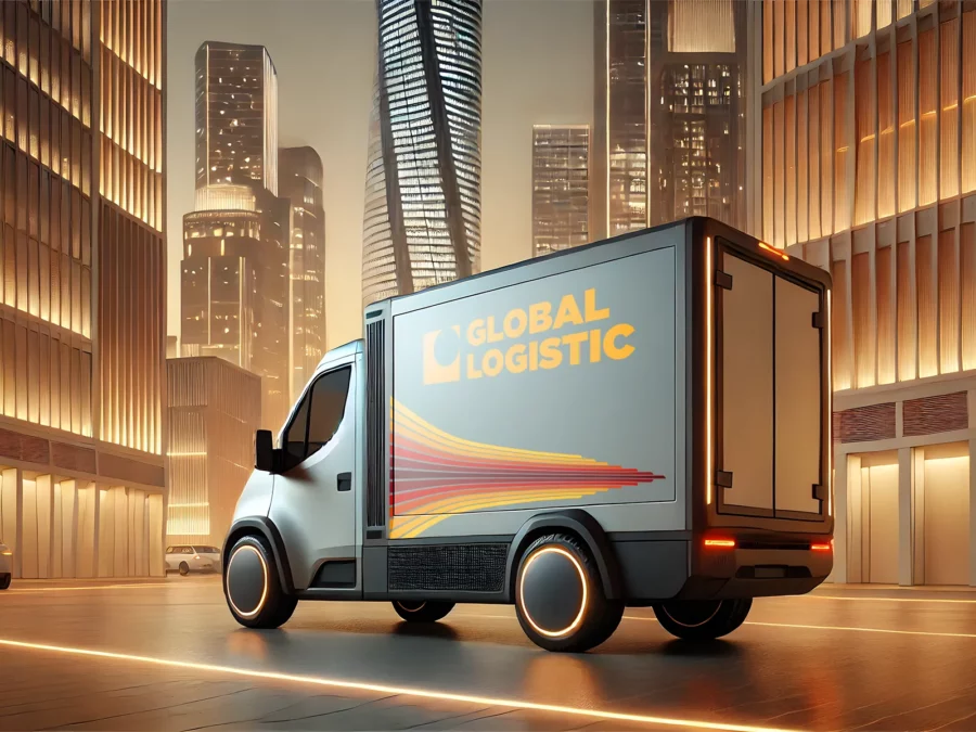 marquage publicitaire signalétique flocage véhicule utilitaire camion logo