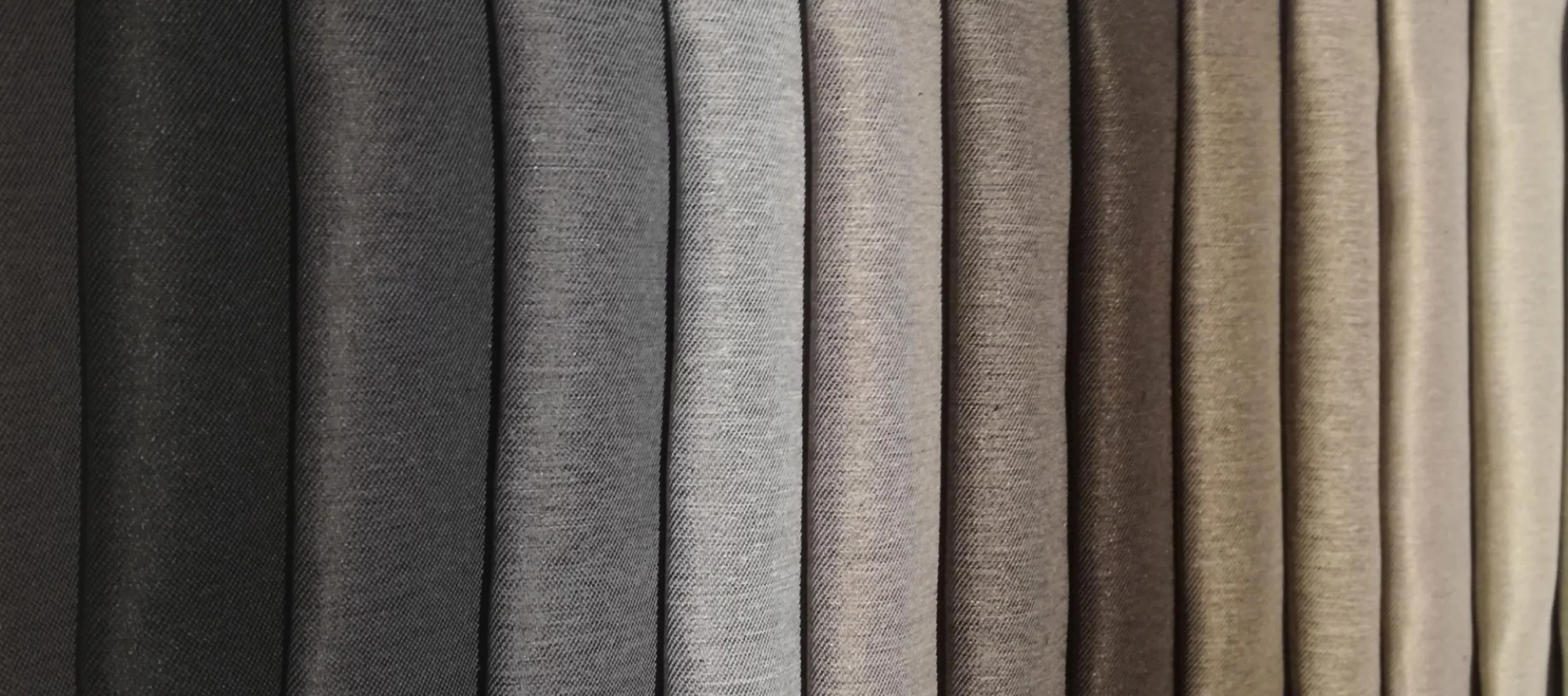 tissus rideaux couleur finition