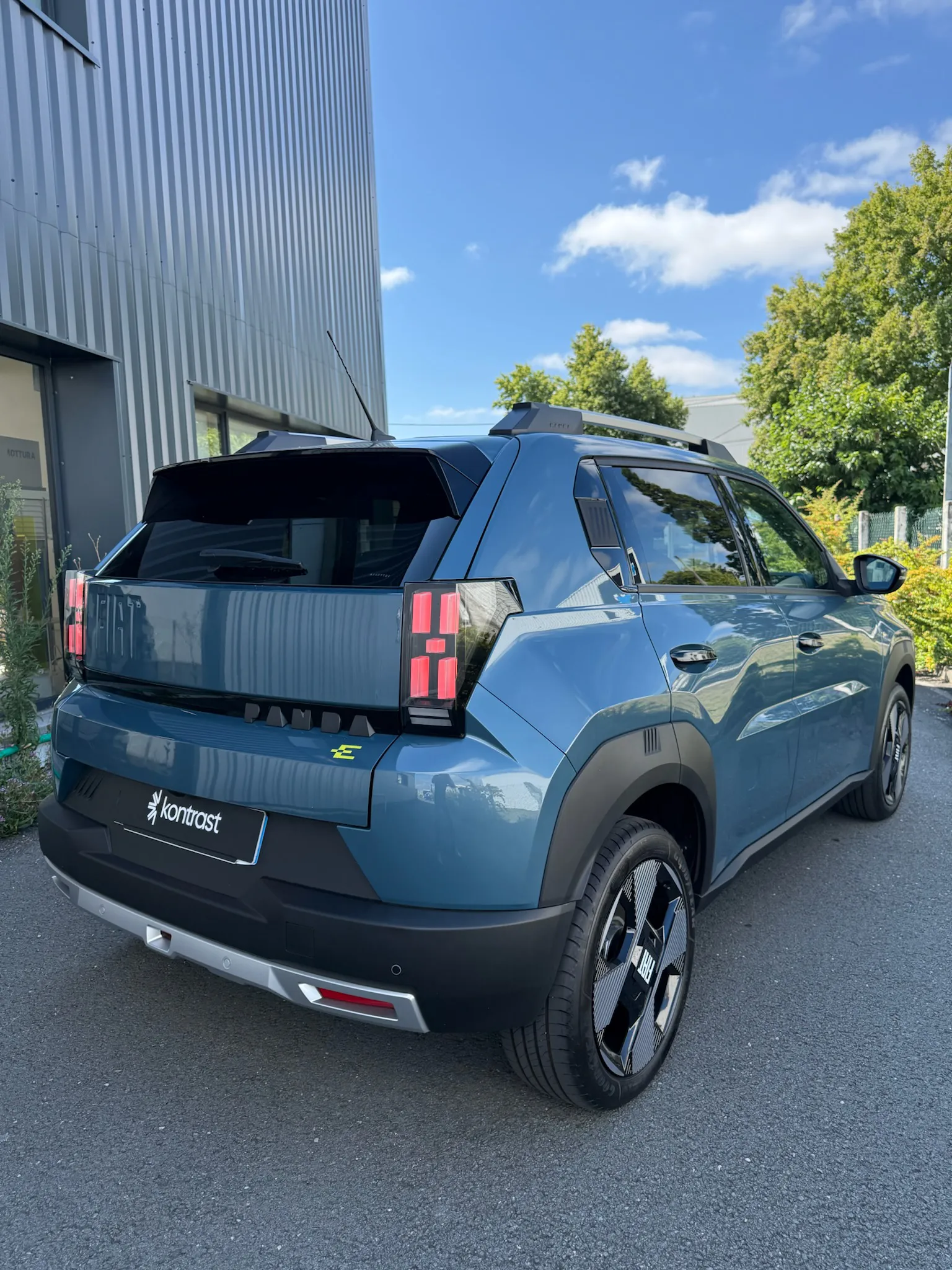 Vitres teintées Fiat Panda e Kontrast Bordeaux