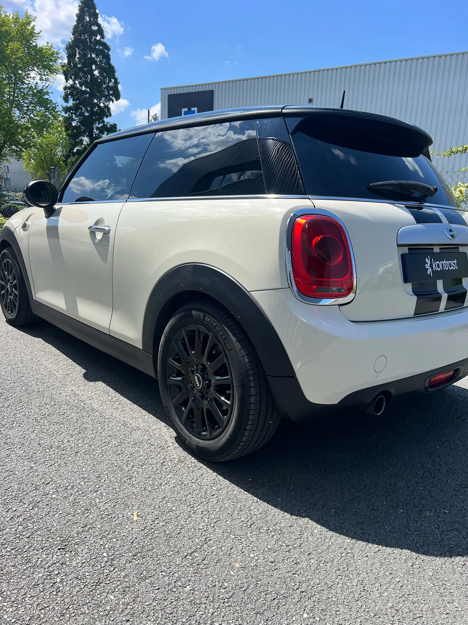 Vitres teintées Mini One Kontrast Bordeaux